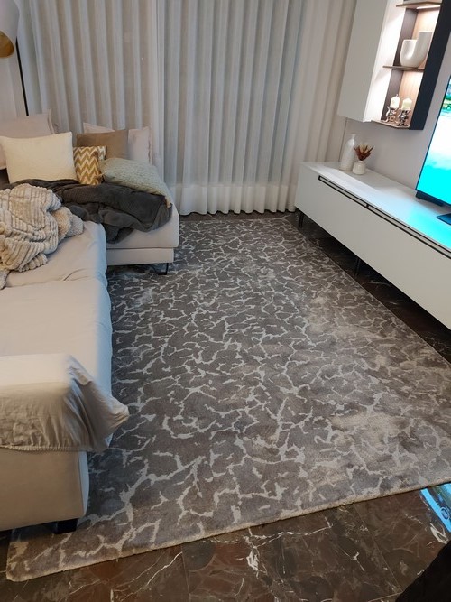 Trabajo con alfombras  Alfombra de vinilo, perfecta para pasillos